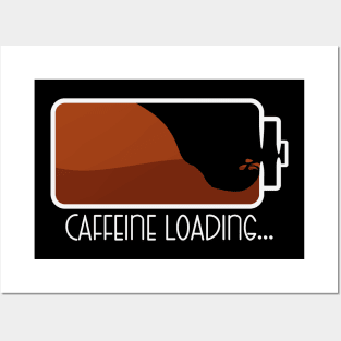 Caffeine loading Posters and Art